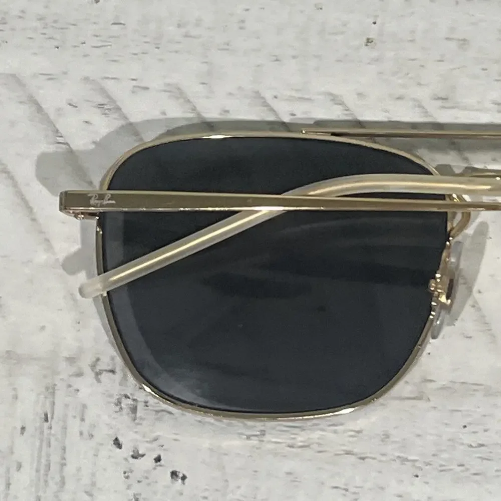 Ray-Ban RB3588 9054/8G 55-19-140 Black Gold Sunglasses Frames Only‼️